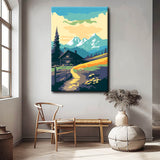 Painting by Numbers Bavarian Foothills of The Alps