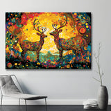 Two deer painting by numbers - shipping from DE