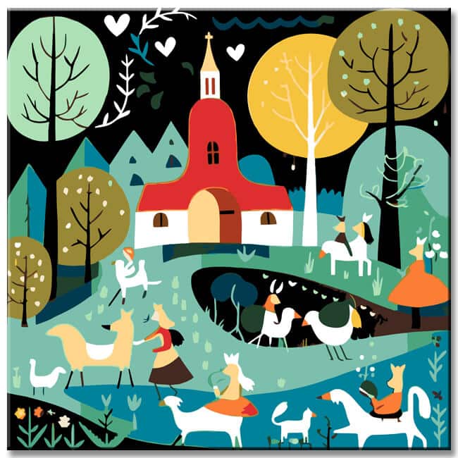 Children's Song Paint by Numbers