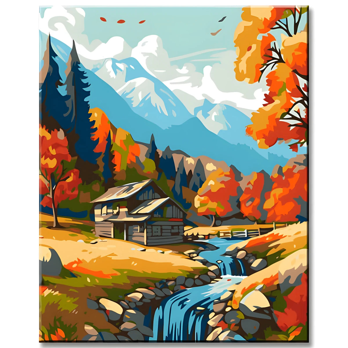 Painting by Numbers Canada Landscape