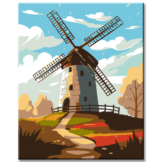 Painting by Numbers Mill House