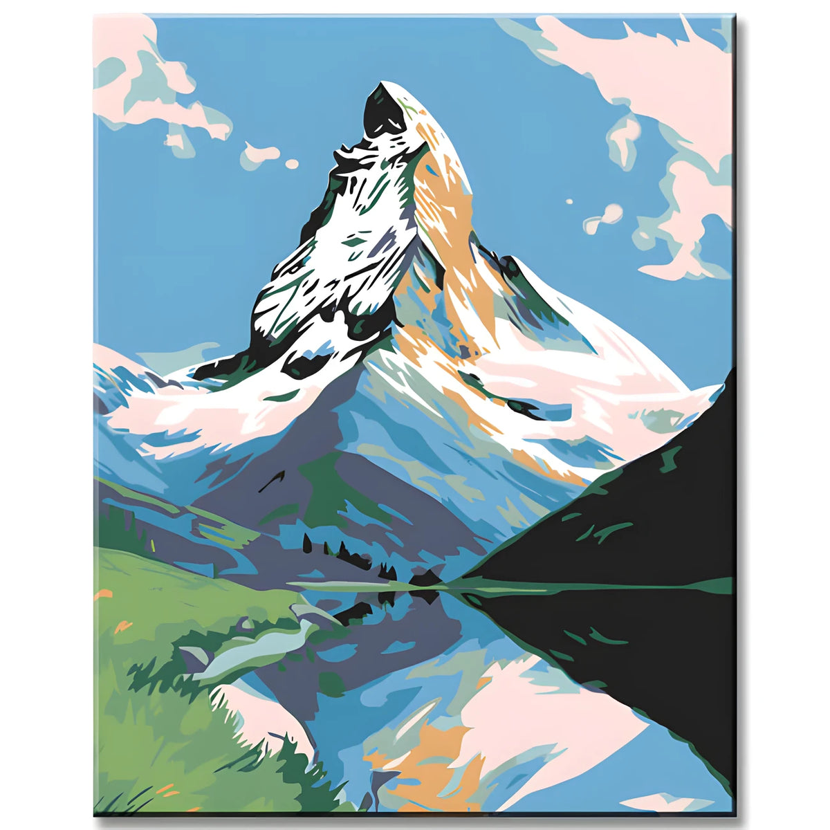 Matterhorn Paint by Numbers
