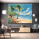 South Sea Dream - Painting by Numbers