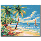 South Sea Dream - Painting by Numbers