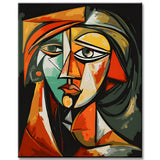 Paint by Numbers Picasso inspired LadyAbstract Style