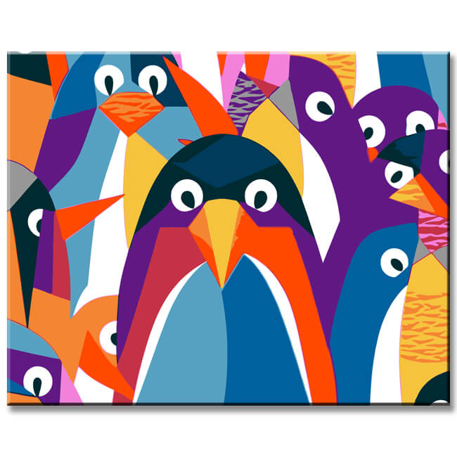 Leinwandkunst für Kinder – Inspirierende und Lebendige Motive für die Bilderwand, 3-part