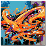 Free Graffiti Art II- Paint by Numbers