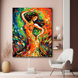 Salsa Dancer Painting by Numbers