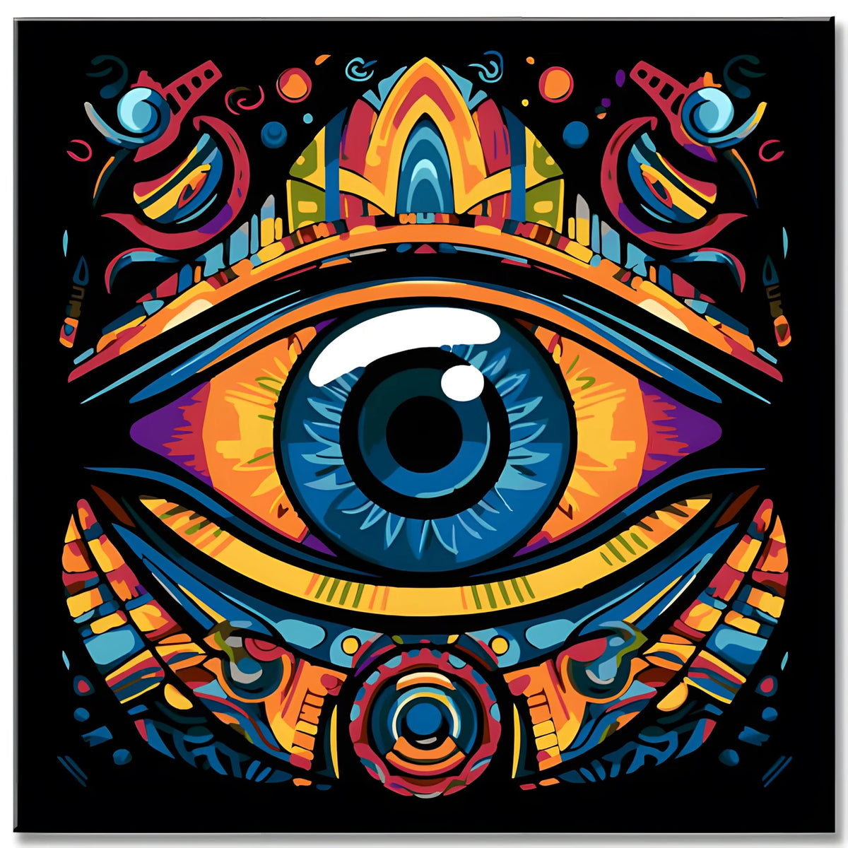 Egyptian Eye Painting I Paint by Numbers