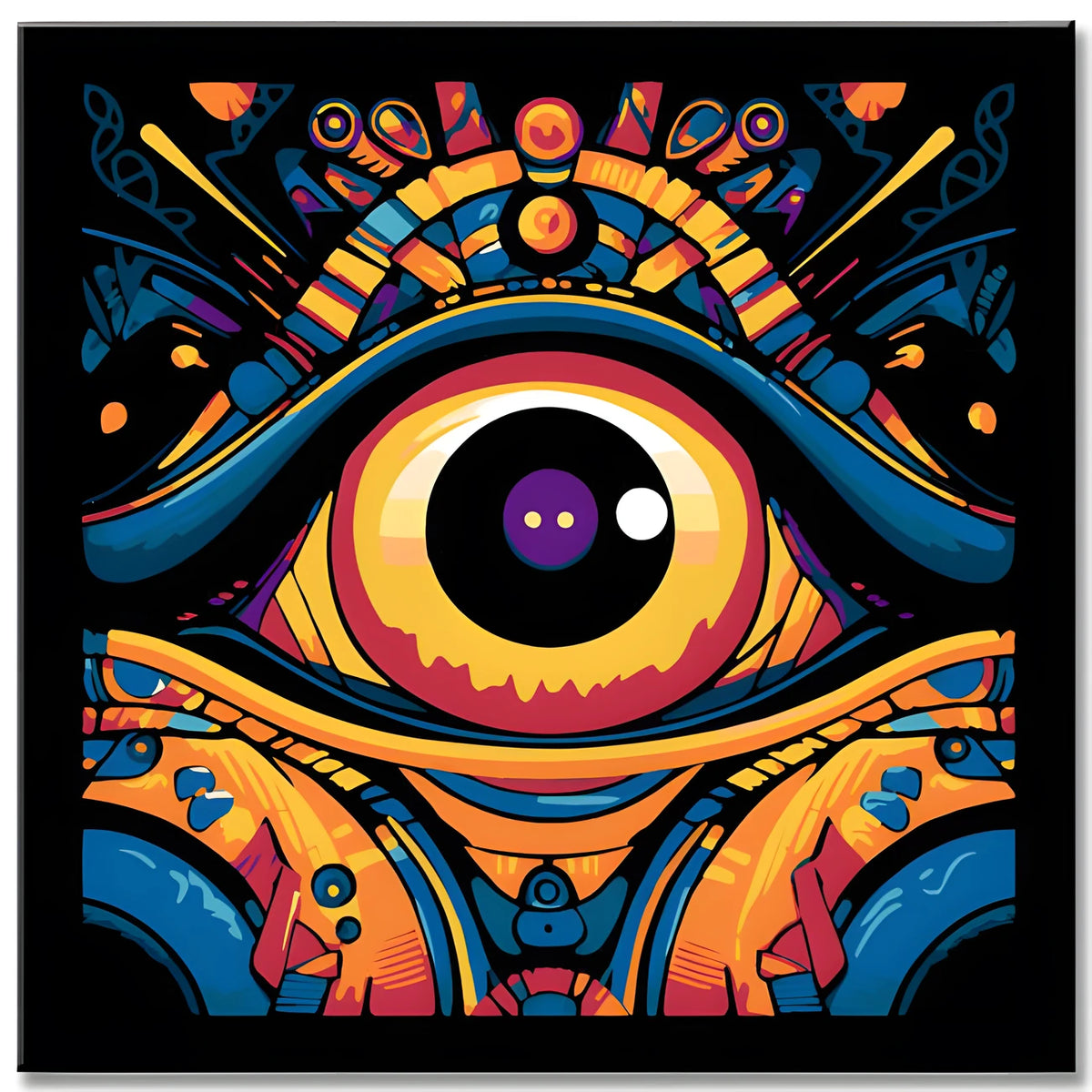 Egyptian Eye Painting II Paint by Numbers