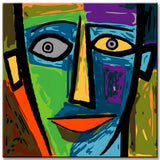 Happy Face Painting by Numbers