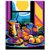 Pop Art Objects Painting by Numbers