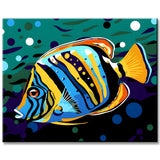 Angelfish Painting by Numbers
