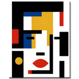 Abstract Simplicity Paint by Numbers