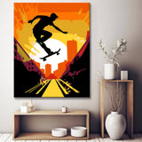 Skateboard Shop - Paint by Numbers