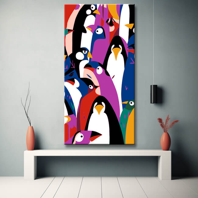 Penguins - Paint by Numbers