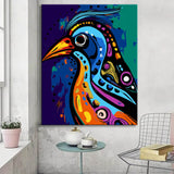 Painting by NumbersPicasso Style Bird To Color