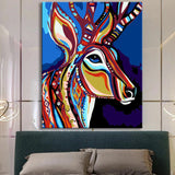 Paint by Numbers Reindeer Set | Art inspired by Picasso
