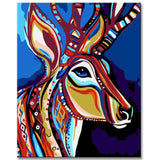 Reindeer Painting by Numbers Set | Art inspired by Picasso