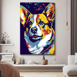 Playful Welsh Corgi - Painting by Numbers