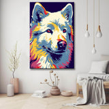 Samoyed - Painting by Numbers
