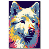 Samoyed - Painting by Numbers