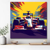 Modern F1 Car - Paint by Numbers