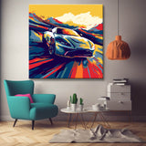 Sports Car - Painting by Numbers