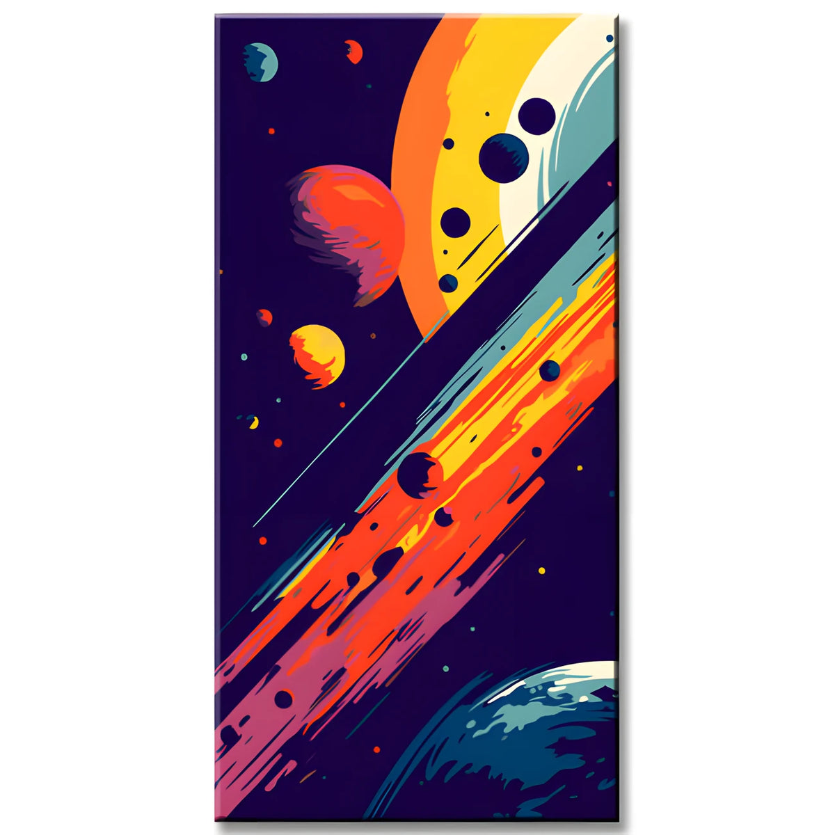 Comic Space Paint by Numbers