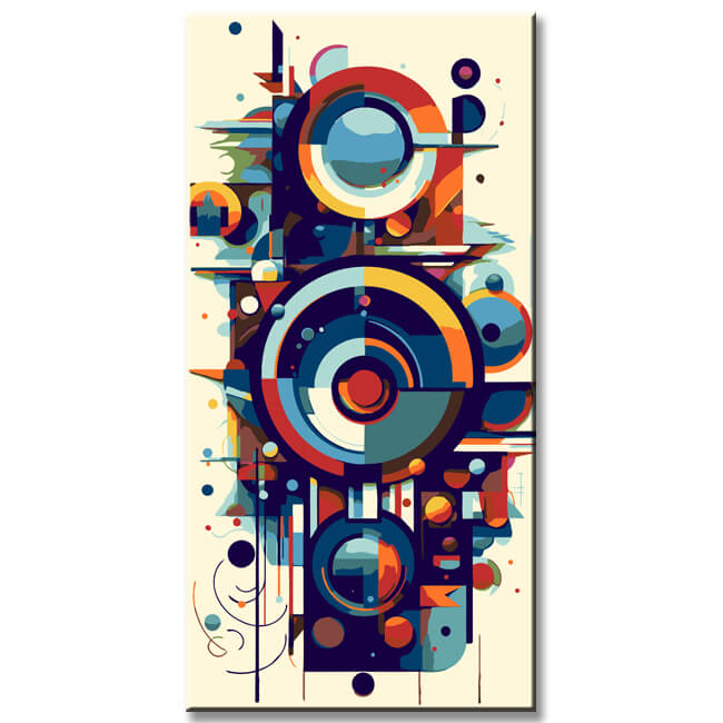 Prismatic Lonely - Painting by Numbers