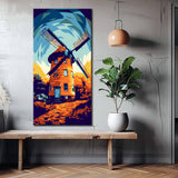 Painting by Numbers Windmill Dusk