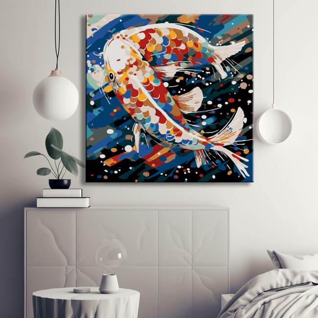 Play penguins - paint by numbers