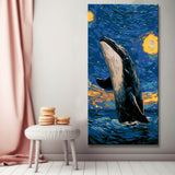 Whale Jump - Paint by Numbers