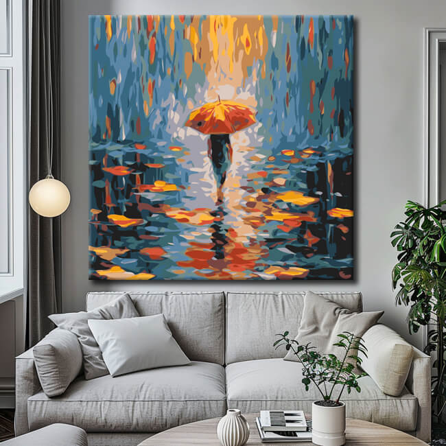 Paint by numbers Monet art painting