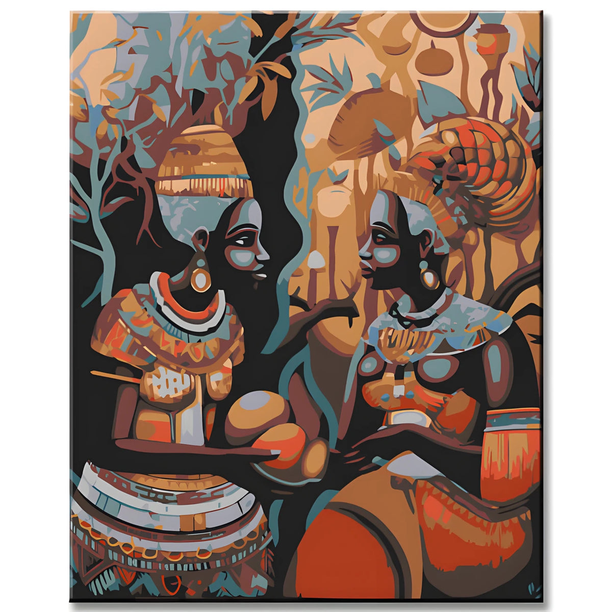 Paint by Numbers Africa Art Painting
