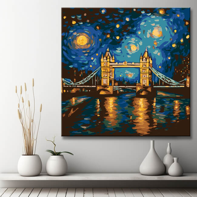 London Bridge - Painting by Numbers
