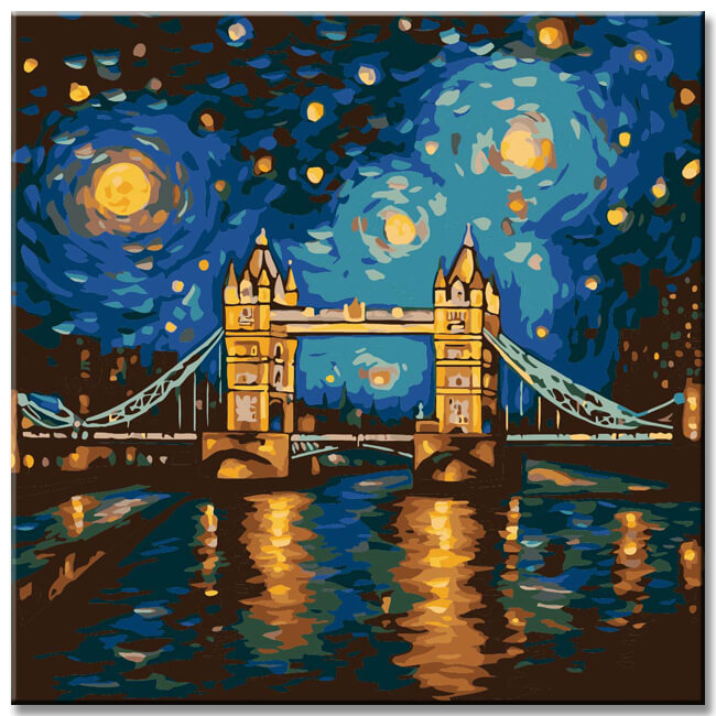 London Bridge - Painting by Numbers