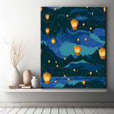 Lantern Lights - Paint by Numbers