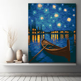 Varanasi Ghat - Paint by Numbers