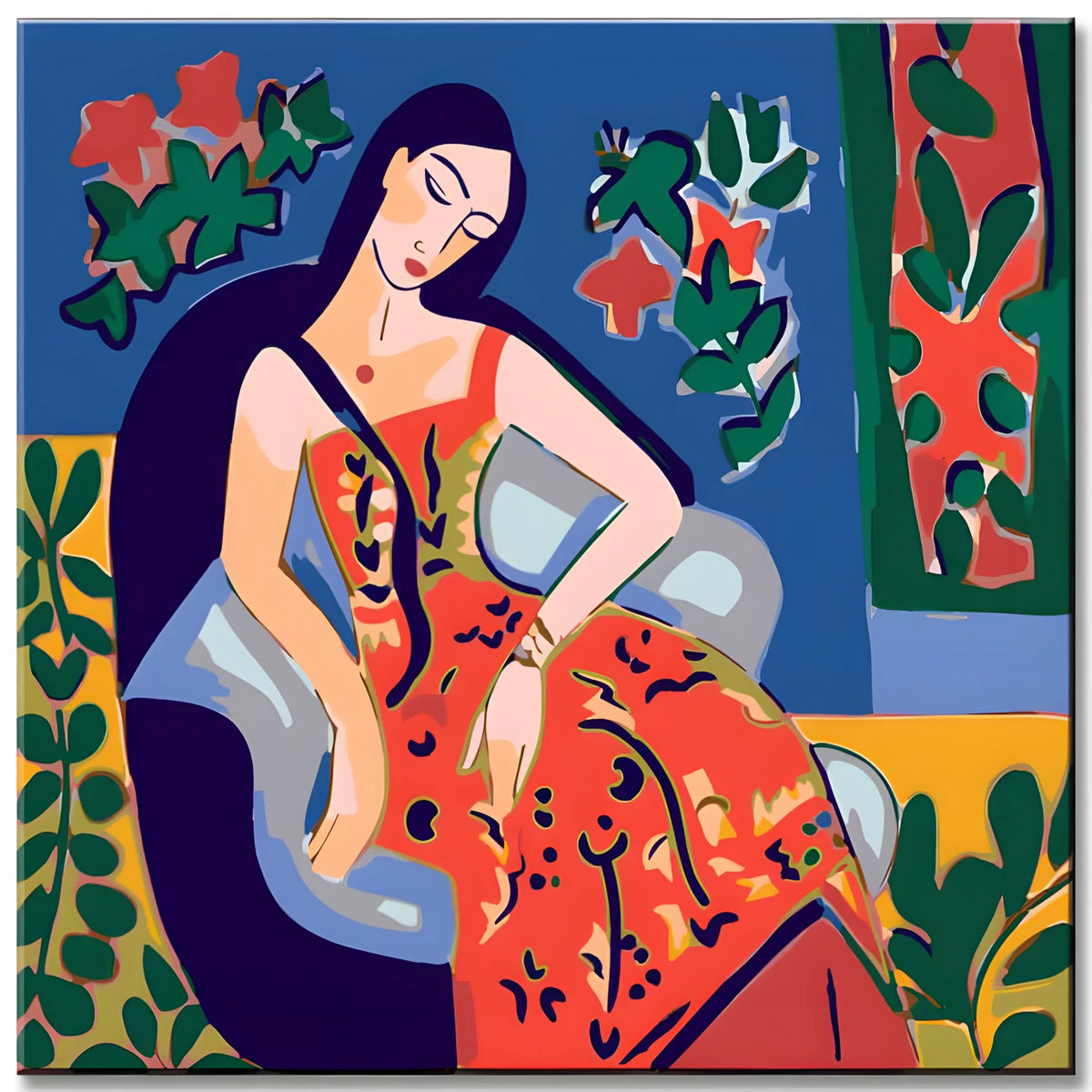 Henri Matisse Masterpiece Painting by Numbers
