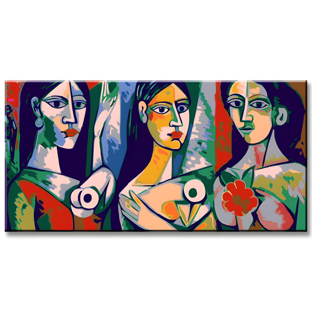 Paris Girls Painting by Numbers