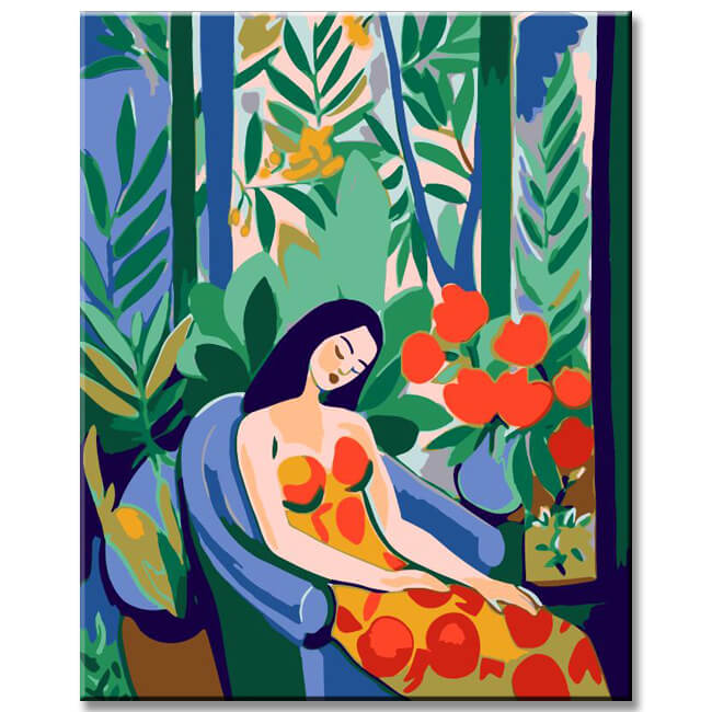 Matisse paintings - paint by numbers