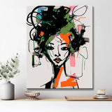 Women Portrait Artwork - Paint by Numbers