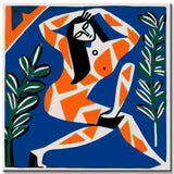 Young crazy beauty - painting by numbers