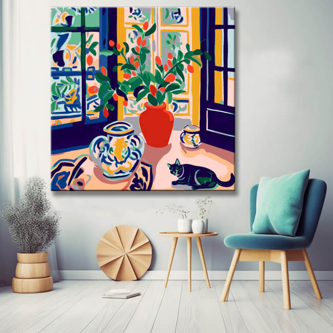 Matisse Creation - Painting by Numbers