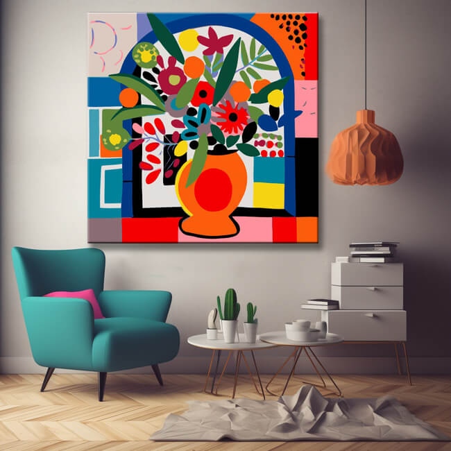 Simply colorful - painting by numbers