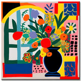 Flower Bouquet - Paint by Numbers in Matisse Style