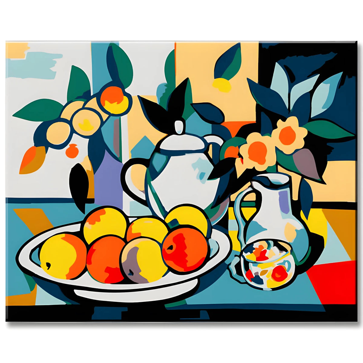 Still Life Matisse Painting by Numbers