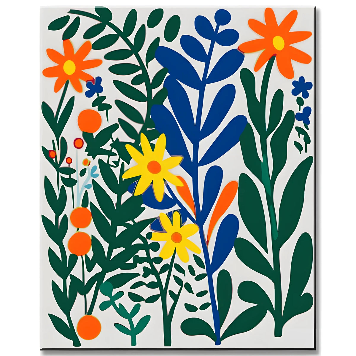 Botanical Illustration Paint by Numbers