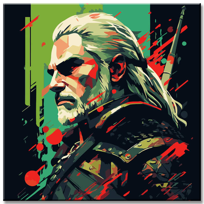 Actress Paintings Paint by Numbers